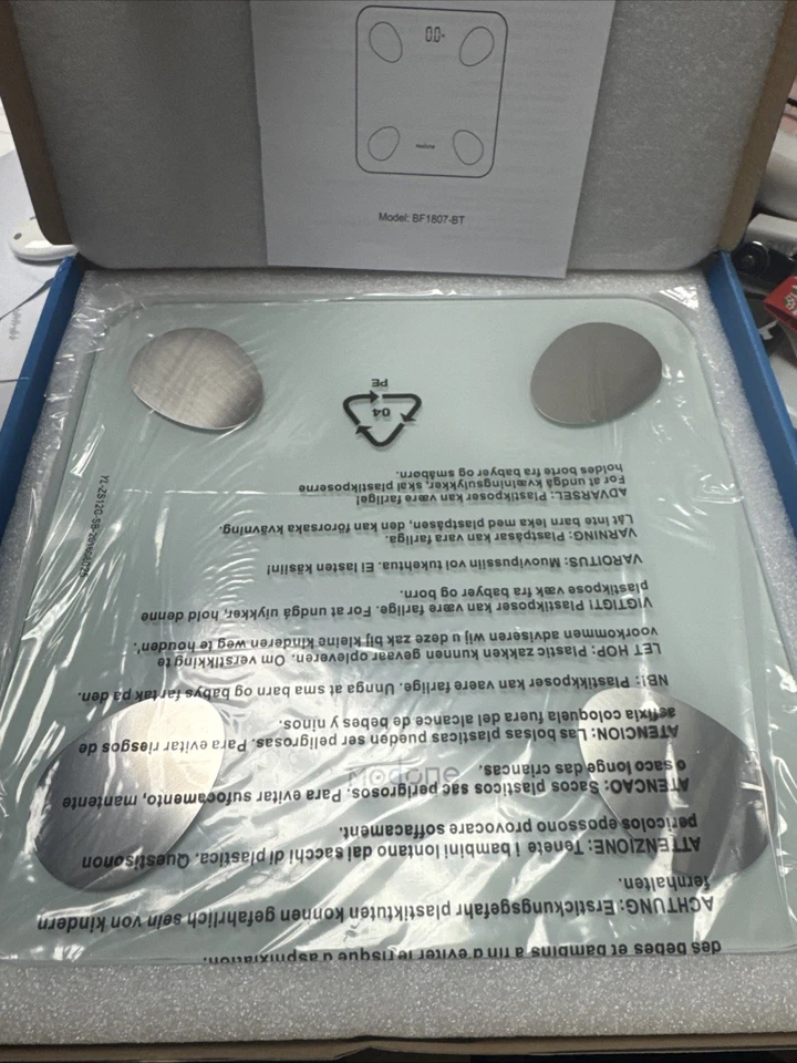 Smart Scale for Body Weight and Fat Percentage