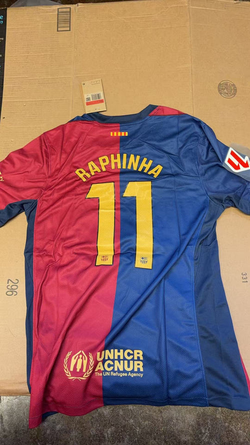 24/25 Barcelona Jersey Size L Raphinha #11